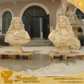 Two Units Marble Famous Gentleman Bust statue For Sale